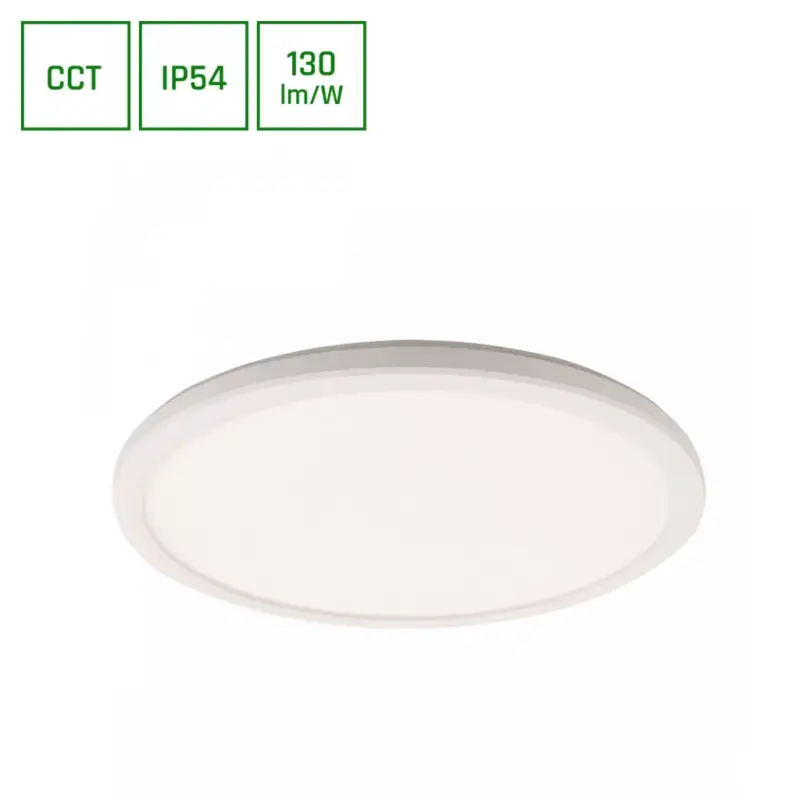 Vásárlói kedvenc NYMPHEA FLAT DUO 24W CCT 230V 120DEG IP54 FI292X26MM WHITE ROUND