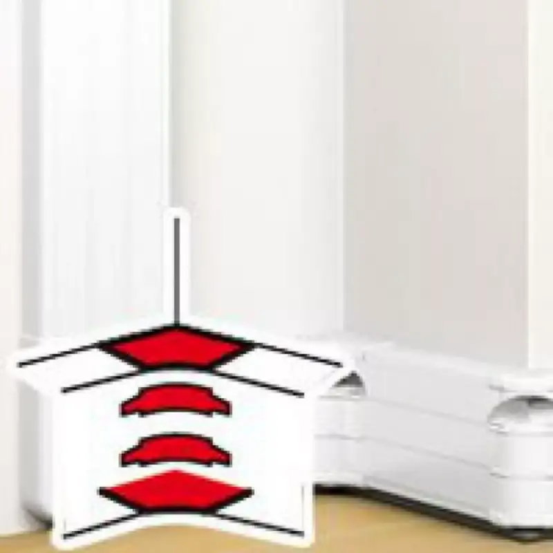 Legrand DLP belső könyök elem bepattintható kábelcsatornához, állítható belső szög: 80 -120°, 180 x 50 mm, fehér Legrand 075626 Olcsó