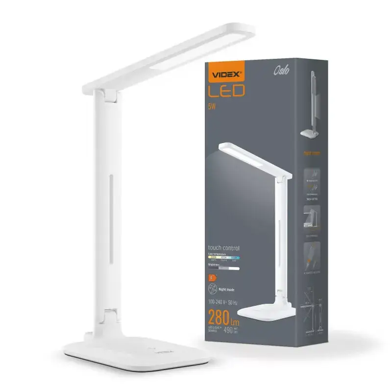 Nézd meg most LED Dimmable Desk Lamp VIDEX-DESK-LAMP-OSLO