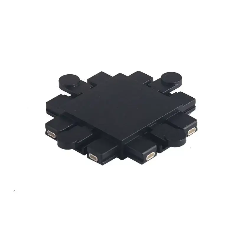 Cross connector for magnetic busbar VIDEX VL-TRMS-FC05B Black Expressz szállítás