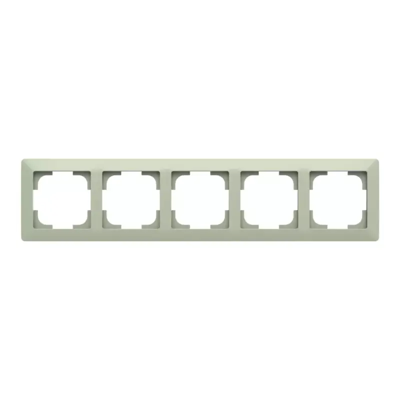 ABB 5-ös keret, Zoni, olíva / fehér 3901T-A00050 143, 2CHT010050A6143 Csak ma