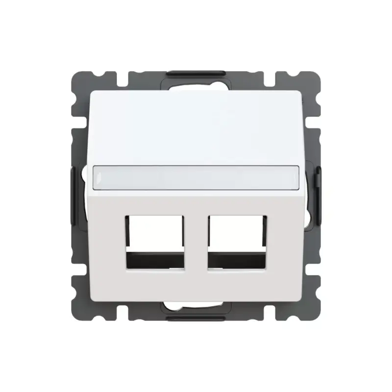 ABB Kommunikációs fedlap, Zoni, fehér matt 5014T-A00418 240, 2CHT290418A4240 Legkelendőbb
